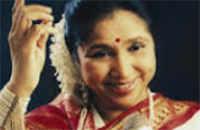 Legendary playback singer Asha Bhosle