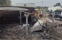 Firecracker factory explosiont