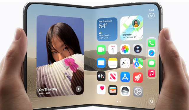 Foldable iPhone