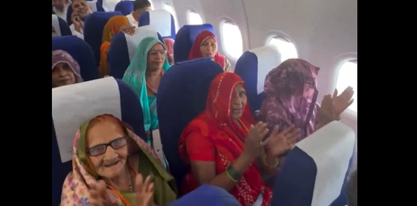 Jewar farmers  take to the skies for free.