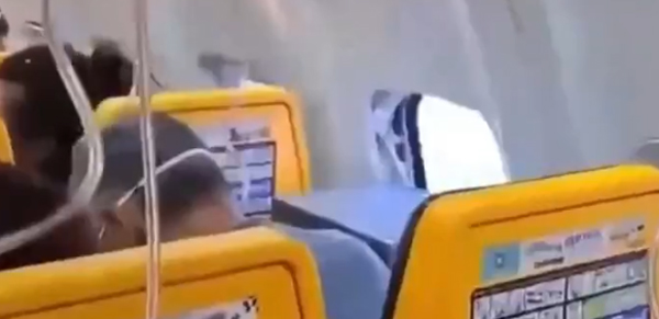 Mid-air tragedy averted.