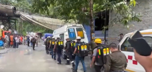 What caused the explosion in the Sikkim tunnel?