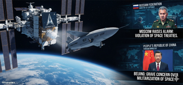 US arms in orbit
