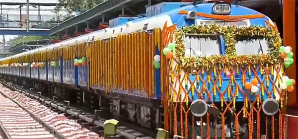 India launches green train